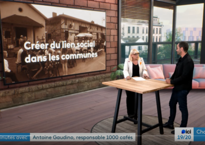 7 minutes avec Antoine Godino – Responsable Régional Grand Est « 1000 cafés »